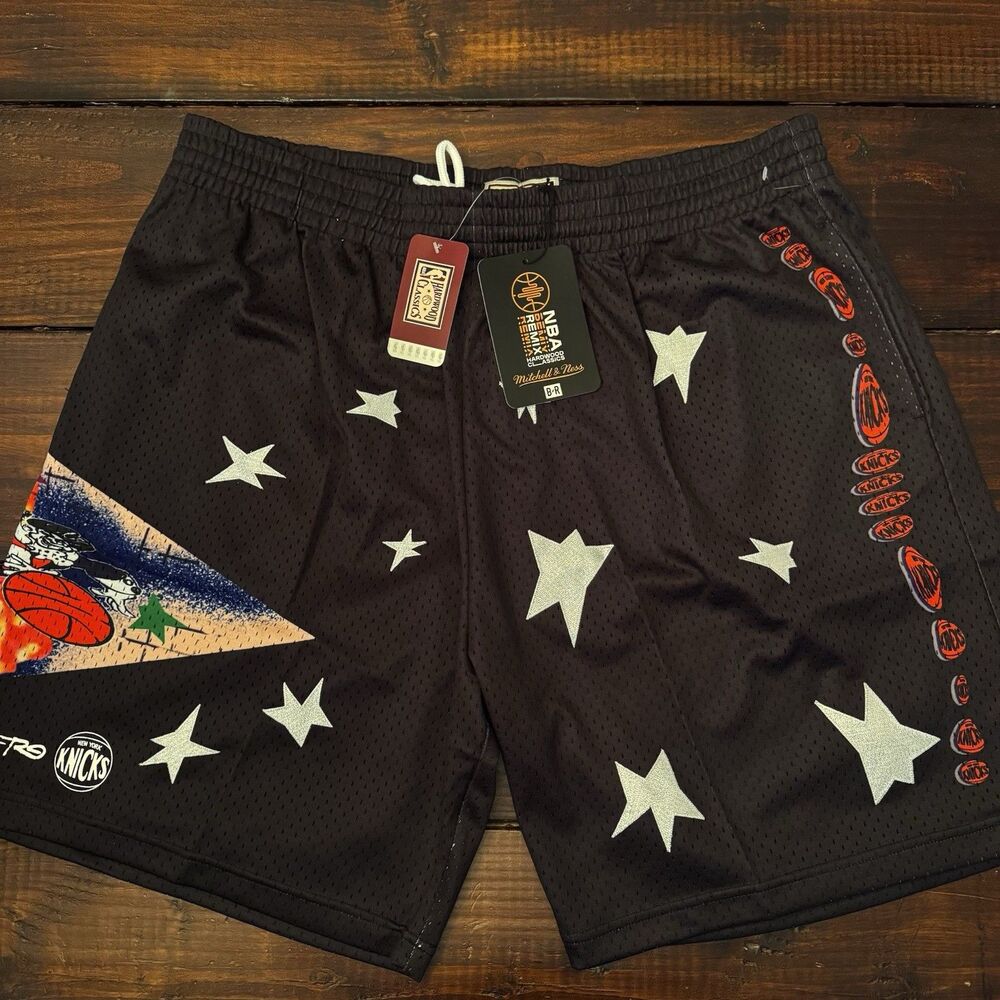 Mitchell & Ness A$AP Ferg x New York Knicks Swingman Shorts